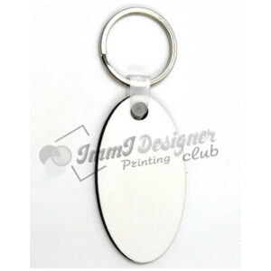 MDF Keychain Elliptical, Single Side