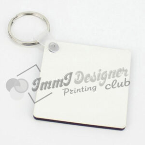 MDF Keychain Square, Double Side